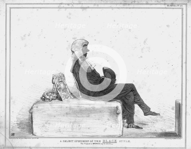 'A Select Specimen of the BLACK Style', 1833. Creator: John Doyle.