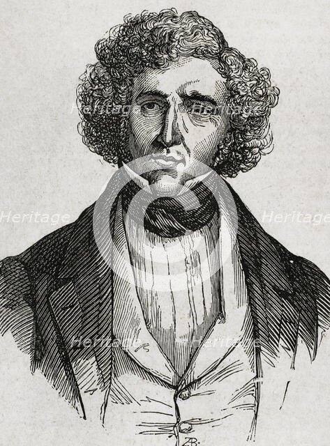 Juan Álvarez Mendizábal, (1790-1853), Spanish politician and financier who had great..., 1853.  Creator: Unknown.