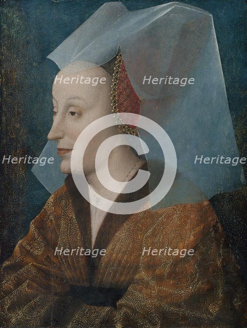 Portrait of a Noblewoman, Probably Isabella of Portugal (1397-1472). Creator: Netherlandish Painter (early 16th century).