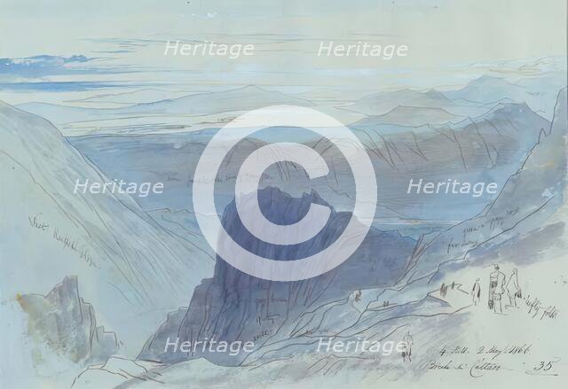 Bocche di Cattaro, 1866. Creator: Edward Lear.