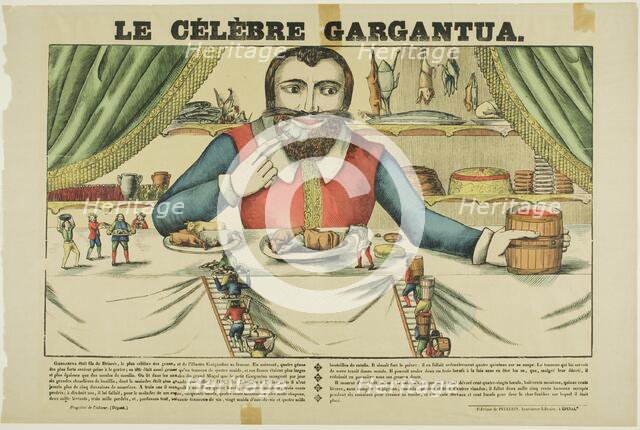 The Famous Gargantua, late 18th or early 19th century. Creator: Unknown.