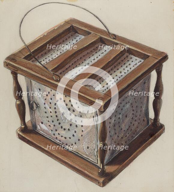 Foot Warmer, c. 1936. Creator: Richard Taylor.