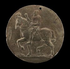 François I on Horseback [reverse], early 16th century. Creator: Unknown.