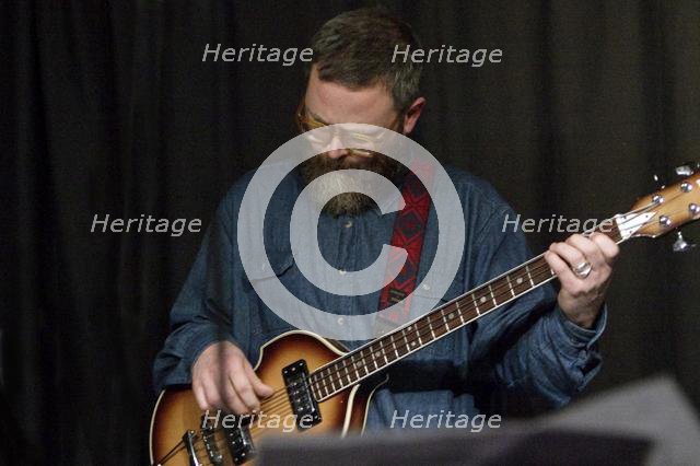 Tom Herbert, Zone-B, Verdict Jazz Club, Brighton, East Sussex, 13 Dec 2019. Creator: Brian O'Connor.