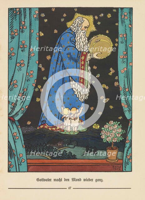 Illustration for "Der Buntscheck" by Richard Dehmel, 1904. Creator: Weiss, Emil Rudolf (1875-1942).