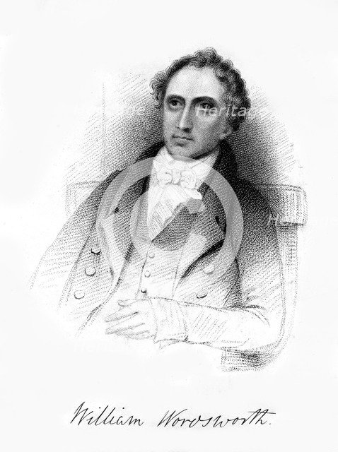 William Wordsworth, English romantic poet, 19th century.  Creator: Unknown.