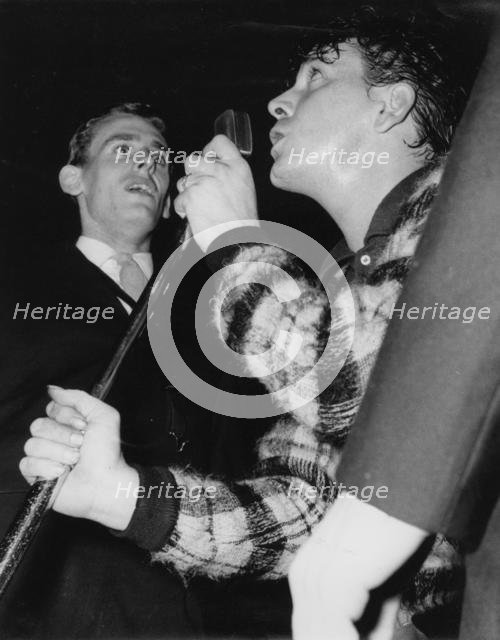 Gene Vincent, Rex Ballroom, Cambridge, 1961. Creator: Brian Foskett.