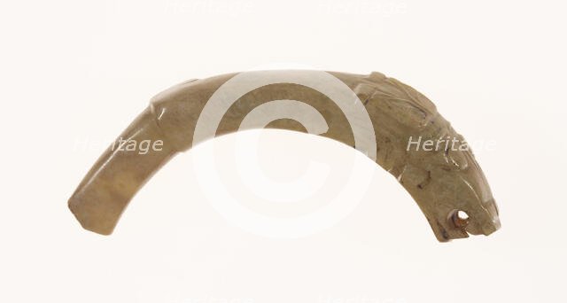 Dragon Pendant with Small Blade, Shang period, 13th-11th century B.C. Creator: Unknown.