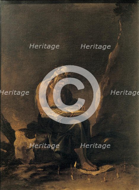 A Witch, 1646. Creator: Rosa, Salvatore (1615-1673).