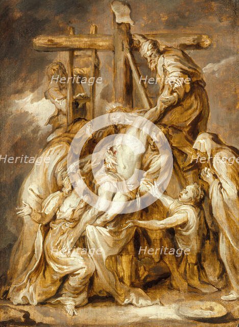 The Deposition, c1645. Creator: Abraham Jansz van Diepenbeeck.