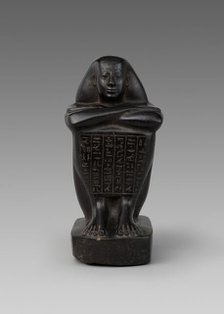 Statue of Shebenhor, Egypt, Late Period, Dynasty 26 (664-525 BCE). Creator: Unknown.