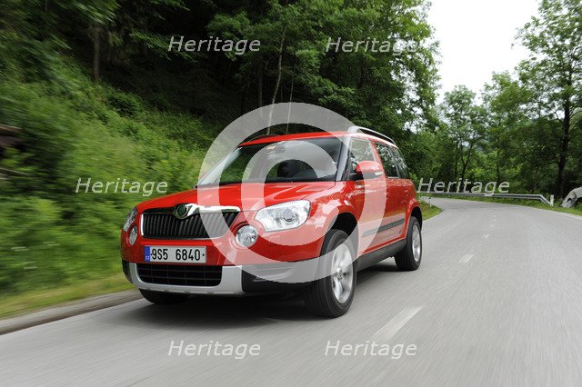 Skoda Yeti 2009. Artist: Simon Clay.