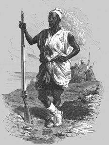 'Racine Tall, El Hadj's chief at Koundian; Journey from the Senegal to the Niger', 1875. Creator: Unknown.