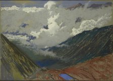 At the Chalubinski Gate, 1905. Creator: Leon Wyczolkowski.