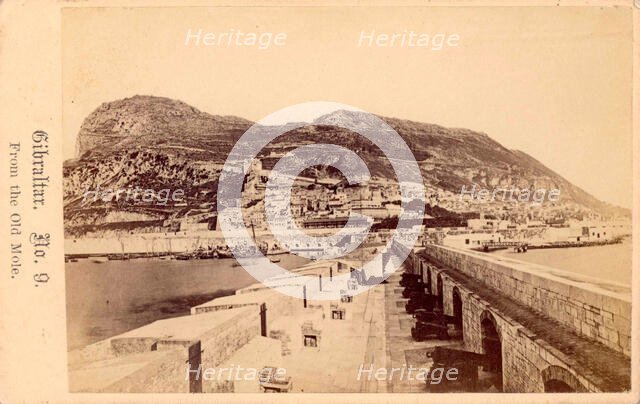 From the Old Mole, Gibraltar, 19th century. Creator: Anon.