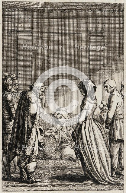 Adelheim von Veltheim, 1783. Creator: Daniel Nikolaus Chodowiecki.