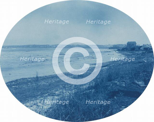 Levee at Rapids City, Illinois, 1891. Creator: Henry Bosse.