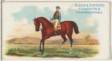 Esquimau, from The World's Racers series (N32) for Allen & Ginter Cigarettes, 1888. Creator: Allen & Ginter.