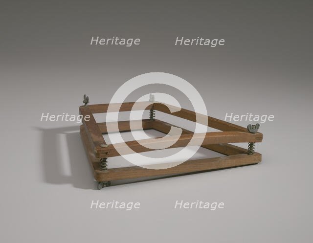 Tennis racquet frame used by Althea Gibson. Creator: Unknown.