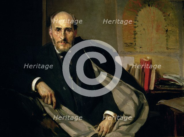 Santiago Ramón y Cajal (1852-1934), Spanish physician and researcher, Nobel Prize for medicine in…