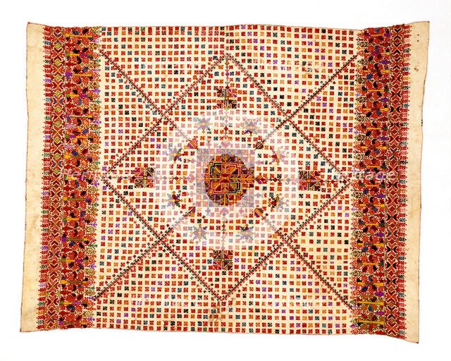 Carrying Cloth (Mendil), late 1700s. Creator: Unknown.