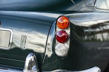 Tail lights of a 1965 Aston Martin DB5. Creator: Unknown.