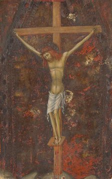 Christ on the Cross [reverse], c. 1380/1390. Creator: Andrea di Bartolo.