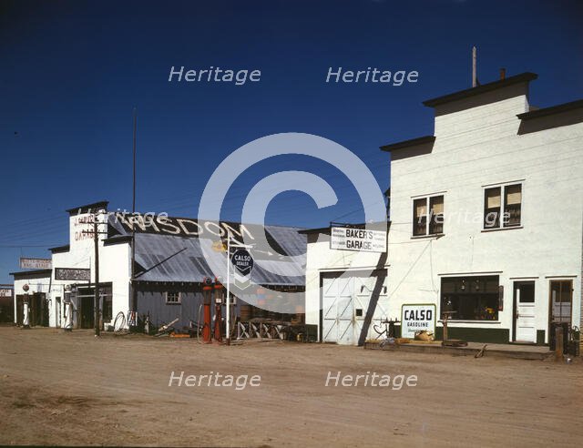 Wisdom, Montana, 1942. Creator: John Vachon.