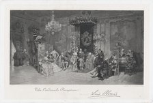 The cardinal's reception, 1881. Creator: After Luis Alvarez Catalá.