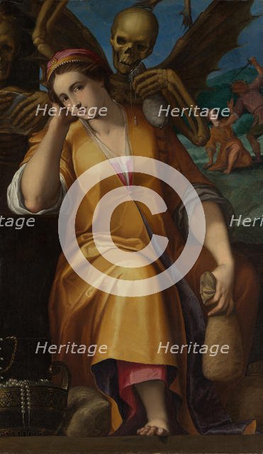 Allegory of Avarice. Creator: Jacopo Ligozzi.