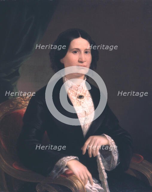 Susan Pickering Bemis, ca. 1852. Creator: Constantino Brumidi.