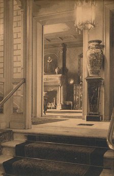 Entrance to the foyer of the Cuban Embassy in Brussels, Belgium, 1927. Creator: Unknown.