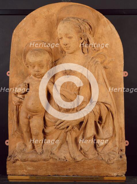 Madonna and Child, 1460-1470. Creator: School of Andrea Verrocchio.