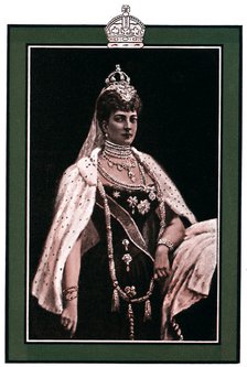 Alexandra of Denmark (1844-1925), Queen Consort to King Edward VII, 1902-1903. Artist: Unknown
