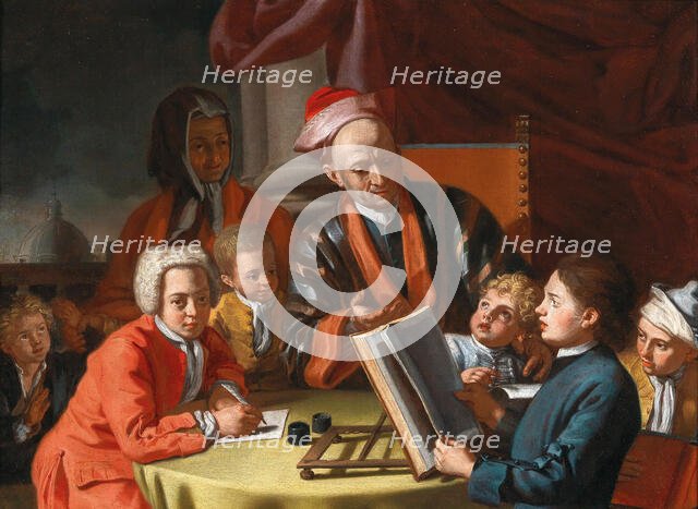 The Lesson. Creator: Bonito, Giuseppe (1707-1789).