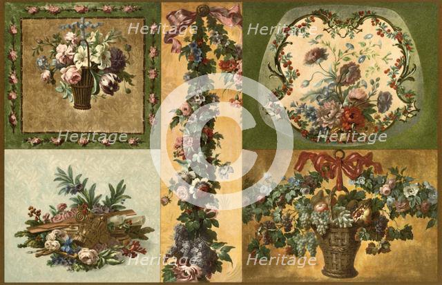 Gobelins weaving, France, 18th century, (1898). Creator: Unknown.