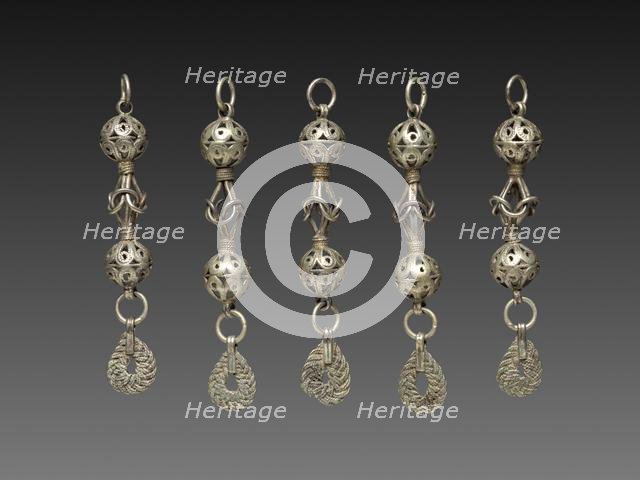 Set of Buttons, 1800s. Creator: Unknown.