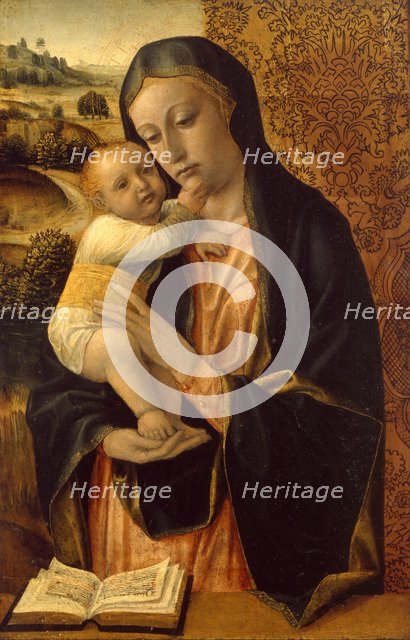 Virgin and Child. Artist: Foppa, Vincenzo (active 1456-1516)