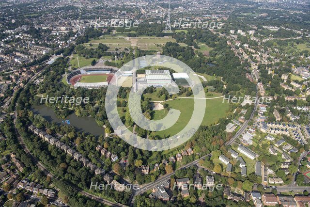 Site of the Crystal Palace and the National Sports Centre, Penge, London, 2021. Creator: Damian Grady.