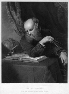 'The Astronomer', 19th century.Artist: R Bell