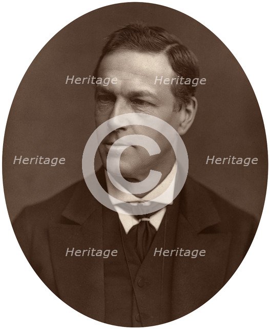 Sir Charles Edward Pollock, British judge, 1881.Artist: Lock & Whitfield