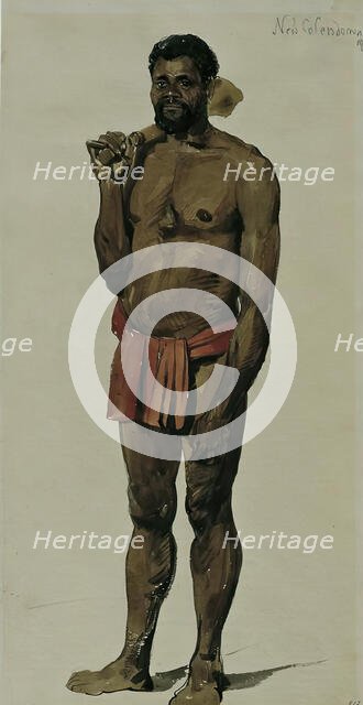 Native of New Caledonia, 1859. Creator: Joseph Selleny.