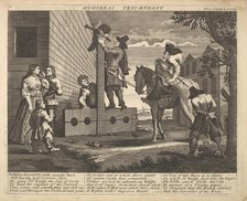 Hudibras Triumphant (Plate 4: Illustrations to Samuel Butler's Hudibras), 1725-30 (?). Creator: Unknown.