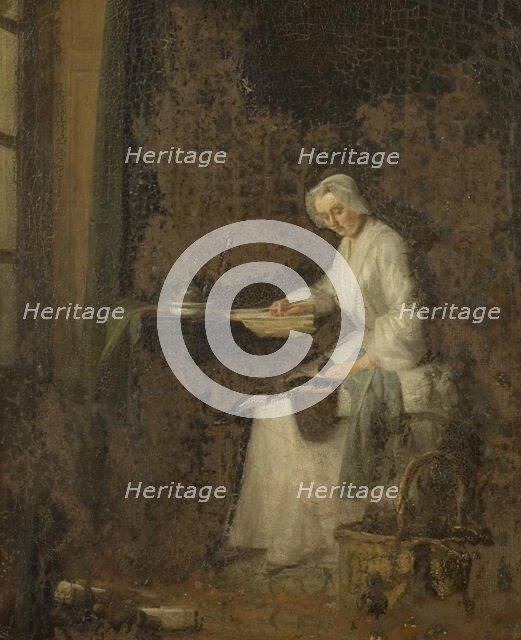The Housekeeper, mid-late 18th century. Creator: Jean-Simeon Chardin.