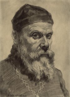 Old Believer Priest from Krasnoyarsk, 1904. Creator: Boris Vasilievich Smirnov.