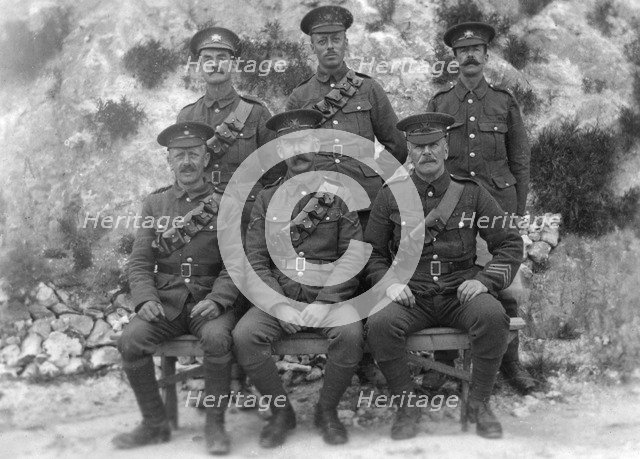 Main guard, Royal naval depot, Fleet House and Archcliffe Fort, Dover, c1916. Artist: Unknown