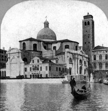 The Church of St Jeremiah, Venice, Italy, late 19th century. Artist: Unknown