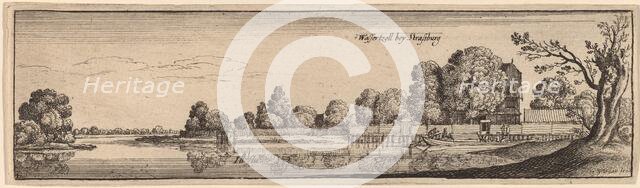 Strasbourg: A Toll House, c. 1632. Creator: Wenceslaus Hollar.