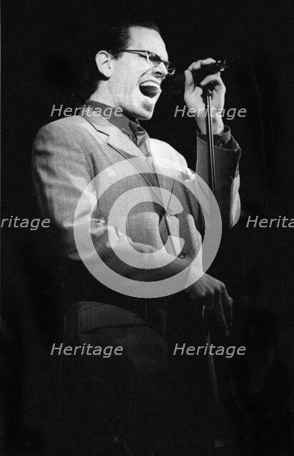 Kurt Elling, Pizza on the Park, London, Feb 2002. Creator: Brian O'Connor.