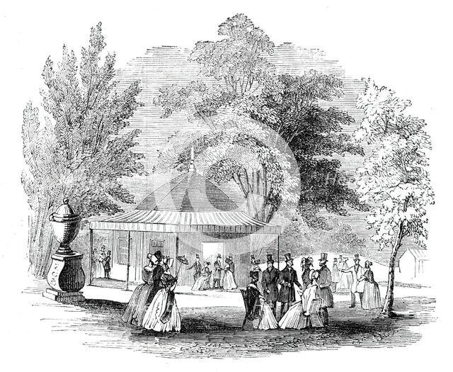 Refreshment Room - Royal Botanic Society's Gardens, 1844. Creator: Unknown.